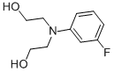 2,2-[(3-Fluorophenyl)imino]diethanol Structure,323-60-4Structure