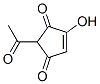 4-Cyclopentene-1,3-dione,2-acetyl-4-hydroxy- (9ci) Structure,323187-85-5Structure