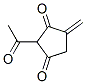 1,3-Cyclopentanedione,2-acetyl -4-methylene- (9ci) Structure,323187-99-1Structure