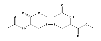 N-acetyl-l-cysteine methyl ester Structure,32381-28-5Structure