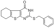 2-(Benzylthio)-5,6,7,8-tetrahydro-[1]-Benzothieno[2,3-d]pyrimidin-4(1H)-one Structure,324036-21-7Structure