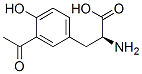 (2S)-3-(3-乙?；?4-羥基苯基)-2-氨基丙酸結構式_32404-28-7結構式