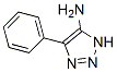 1H-1,2,3-triazol-5-amine, 4-phenyl- Structure,32416-41-4Structure