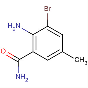 2-Amino-3-bromo-5-methylbenzamide Structure,324528-81-6Structure