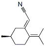 Acetonitrile, [(5r)-5-methyl-2-(1-methylethylidene)cyclohexylidene]-, (2e)-(9ci) Structure,324538-21-8Structure