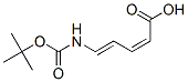 (2Z,4e)-5-({[(2-methyl-2-propanyl)oxy]carbonyl}amino)-2,4-pentadienoic acid Structure,324767-41-1Structure