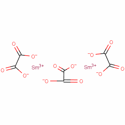 草酸釤六水結(jié)構(gòu)式_3252-68-4結(jié)構(gòu)式