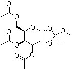 3,4,6-Tri-o-acetyl-alpha-d-galactopyranose 1,2-(methyl orthoacetate) Structure,3254-16-8Structure