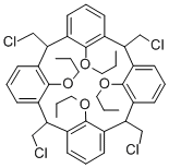 5,11,17,23-Tetrakis-chloromethyl-25,26,27,28-tetrapropoxy-calix[4]arene Structure,325814-49-1Structure