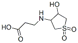 3-(4-Hydroxy-1,1-dioxo-tetrahydro-1lambda6-thiophen-3-ylamino)-propionic acid Structure,325851-81-8Structure