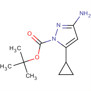 Tert-butyl 3-amino-5-cyclopropyl-1h-pyrazole-1-carboxylate Structure,326827-13-8Structure