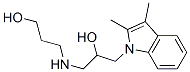 3-[3-(2,3-Dimethyl-indol-1-yl)-2-hydroxy-propylamino]-propan-1-ol Structure,326881-62-3Structure