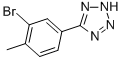 5-(3-Bromo-4-methylphenyl)-2h-tetrazole Structure,326912-89-4Structure