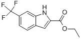 6-(三氟甲基)-吲哚-2-羧酸乙酯結(jié)構(gòu)式_327-21-9結(jié)構(gòu)式