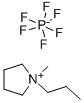 N-propyl,methylpyrrolidinium hexafluorophosphate Structure,327022-58-2Structure