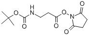 Boc-β-Alanine N-hydroxysuccinimide ester Structure,32703-87-0Structure