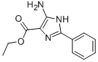 5-氨基-2-苯基咪唑-4-羧酸乙酯結(jié)構(gòu)式_32704-59-9結(jié)構(gòu)式