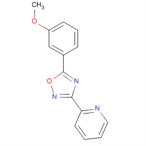 3-(2-Pyridyl)-5-(3-methoxyphenyl)-1,2,4-oxadiazole Structure,327056-09-7Structure