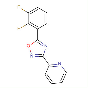 3-(Pyridin-2-yl)-5-(2,3-difluorophenyl)-1,2,4-oxadiazole Structure,327056-15-5Structure