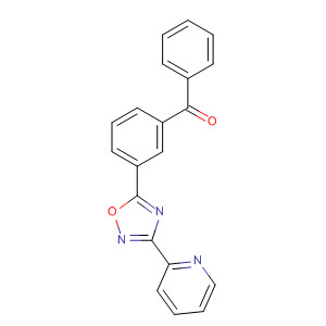 3-(Pyridin-2-yl)-5-(3-benzoylphenyl)-1,2,4-oxadiazole Structure,327056-36-0Structure