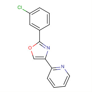 2-(3-Chlorophenyl)-4-(pyridin-2-yl)-1,3-oxazole Structure,327056-45-1Structure