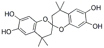 6,6,7,7-Tetrahydroxy-4,4,4,4-tetramethyl-2,2-spirobichroman Structure,32737-35-2Structure