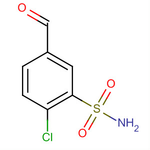 2-Chloro-5-formylbenzenesulfonamide Structure,3279-81-0Structure