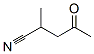 Pentanenitrile, 2-methyl-4-oxo-(9ci) Structure,32811-27-1Structure