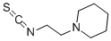 2-Piperidinoethyl isothiocyanate Structure,32813-24-4Structure