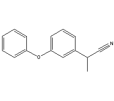 2-(3-Phenoxyphenyl)propiononitrile Structure,32852-95-2Structure