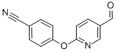 4-[(5-Formylpyridin-2-yl)oxy]benzenecarbonitrile Structure,328547-41-7Structure