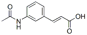 3-[M-(acetylamino)phenyl ]propenoic acid Structure,32862-98-9Structure