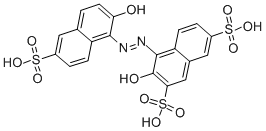 1-(2-Hydroxy-6-sulfo-1-naphthylazo)-2-naphthol-3,6-disulfonicacid Structure,32884-46-1Structure