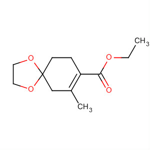 Ethyl 7-methyl-1,4-dioxaspiro[4.5]dec-7-ene-8-carboxylate Structure,32917-26-3Structure