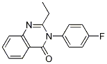 2-Ethyl-3-(4-fluorophenyl)-3h-quinazolin-4-one Structure,329190-48-9Structure