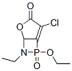 4-Chloro-6-ethoxy-7-ethyl-2-oxa-7-aza-6-phosphabicyclo[3.2.0]hept-4-en-3-one 6-oxide Structure,329201-01-6Structure