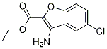 Ethyl3-amino-5-chlorobenzofuran-2-carboxylate Structure,329210-07-3Structure