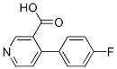 4-(4-Fluorophenyl)nicotinicacid Structure,32923-72-1Structure