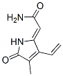 (2Z)-2-(3-ethenyl-4-methyl-5-oxopyrrol-2-ylidene)acetamide Structure,329314-76-3Structure