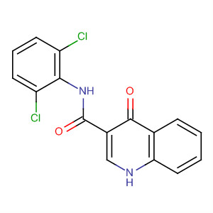 N-(2,6-dichlorophenyl)-4-oxo-1h-quinoline-3-carboxamide Structure,329692-05-9Structure