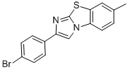 2-(4-Bromophenyl)-7-methylimidazo[2,1-b][1,3]benzothiazole Structure,329716-26-9Structure