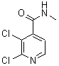 2,3-Dichloro-n-methyl-4-pyridinecarboxamide Structure,329794-24-3Structure