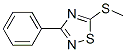 5-(Methylthio)-3-phenyl-1,2,4-thiadiazole Structure,32991-58-5Structure