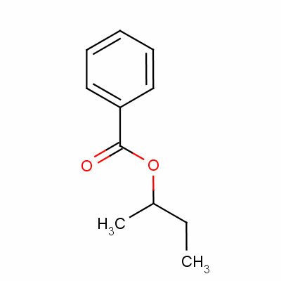 苯甲酸仲丁酯結構式_3306-36-3結構式