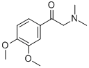 2-(Dimethylamino)-3,4-dimethoxyacetophenone Structure,33061-24-4Structure