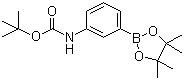 3-BOC-aminophenylboronic acid, pinacol ester Structure,330793-09-4Structure