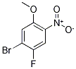 1-Bromo-2-fluoro-5-methoxy-4-nitrobenzene Structure,330794-02-0Structure