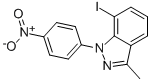 1H-Indazole, 7-iodo-3-methyl-1-(4-nitrophenyl)- Structure,33101-27-8Structure