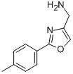 (2-P-tolyl-oxazol-4-yl)methylamine Structure,33105-96-3Structure