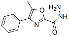 5-Methyl-4-phenyl-1,3-oxazole-2-carbohydrazide Structure,33123-86-3Structure